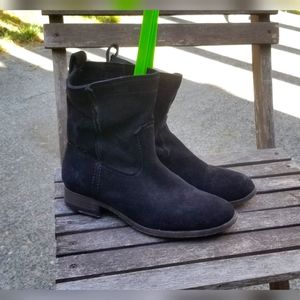 Frye Suede Cara Short Boot